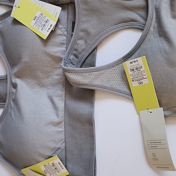 Pack Of 3 New All In Motion Sports Bras Size XXL - Picture 6 of 6